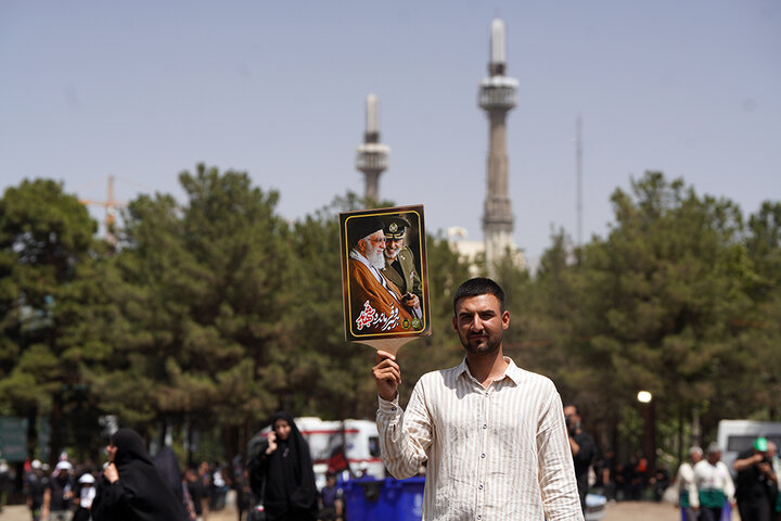 نخستین روز خدمت‌رسانی به عزاداران رهبر شهید انقلاب در زائرشهر چهل‌سرا
