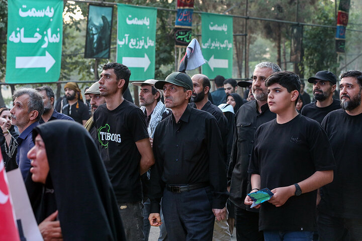 نخستین روز خدمت‌رسانی به عزاداران رهبر شهید انقلاب در زائرشهر چهل‌سرا