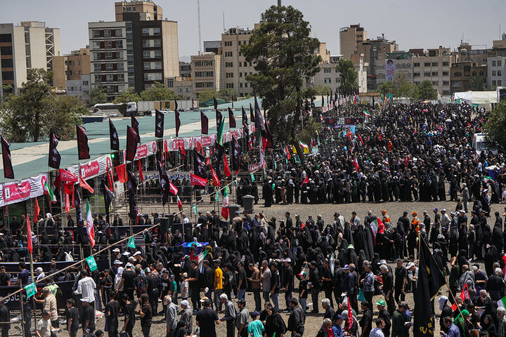 نخستین روز خدمت‌رسانی به عزاداران رهبر شهید انقلاب در زائرشهر چهل‌سرا