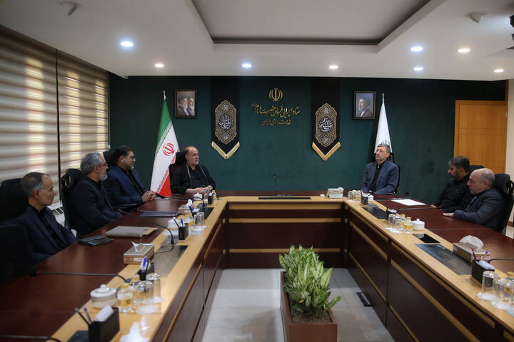 دیدار نایب رئیس مجلس با رئیس ستاد اجرایی فرمان امام