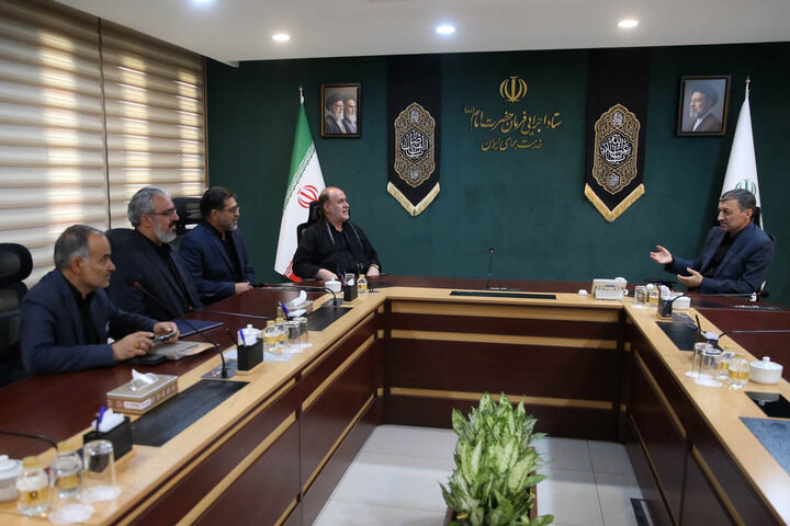 دیدار نایب رئیس مجلس با رئیس ستاد اجرایی فرمان امام