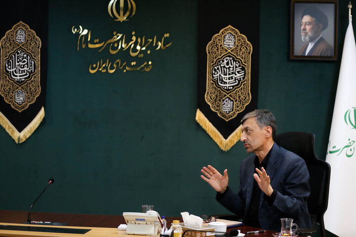 دیدار نایب رئیس مجلس با رئیس ستاد اجرایی فرمان امام