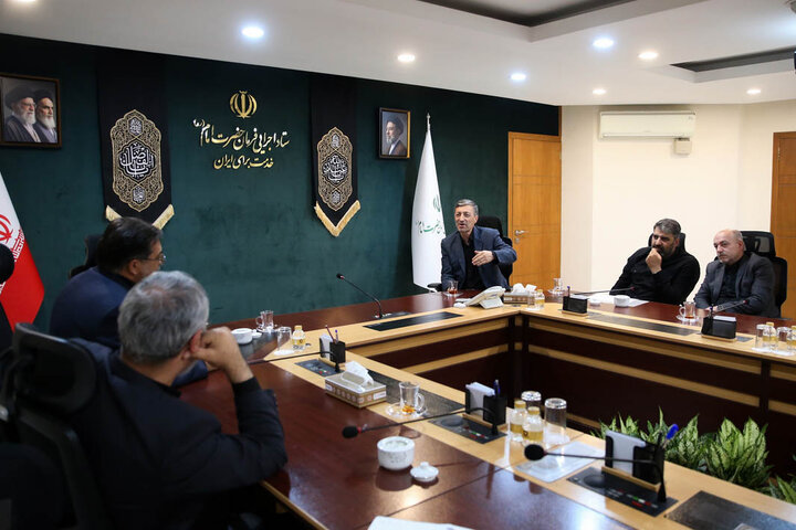 دیدار نایب رئیس مجلس با رئیس ستاد اجرایی فرمان امام