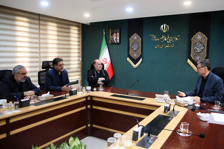 دیدار نایب رئیس مجلس با رئیس ستاد اجرایی فرمان امام