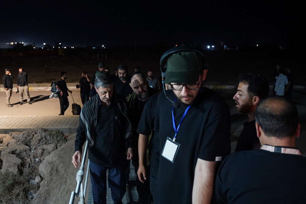 بازدید فتاح از خدمت‌رسانی بیمارستان سیار برکت در طریق الحسین