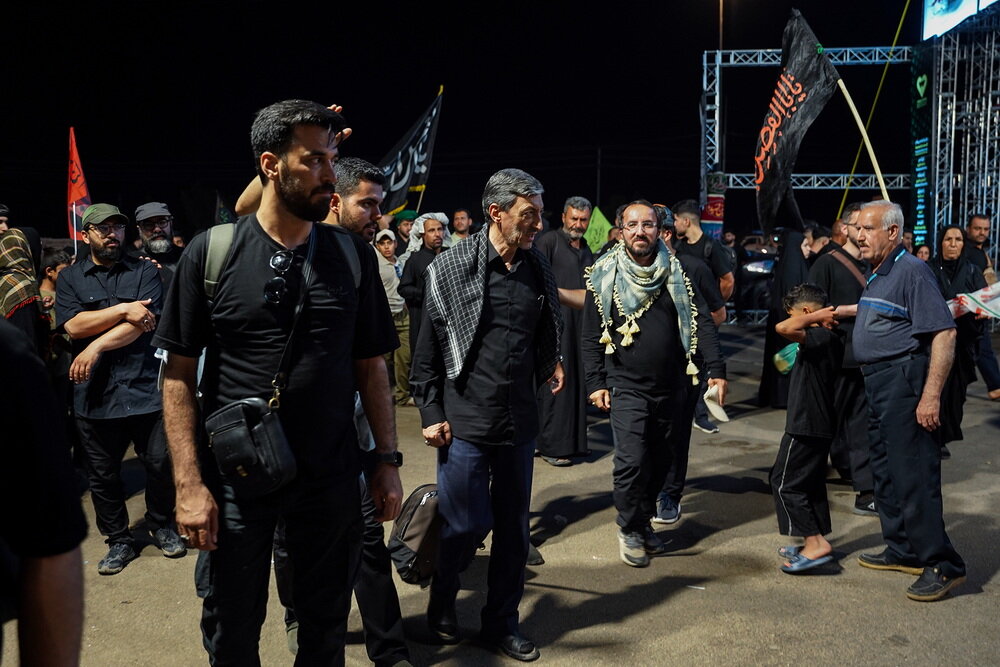 بازدید فتاح از خدمت‌رسانی بیمارستان سیار برکت در طریق الحسین