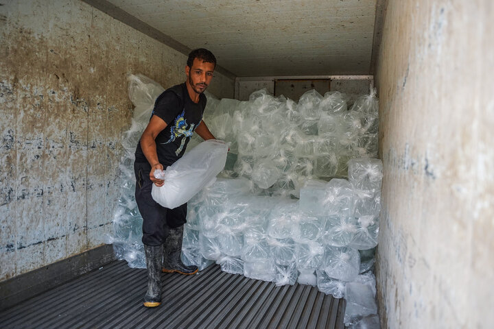 خدمت‌رسانی ستاد اجرایی فرمان امام در مرز شلمچه
