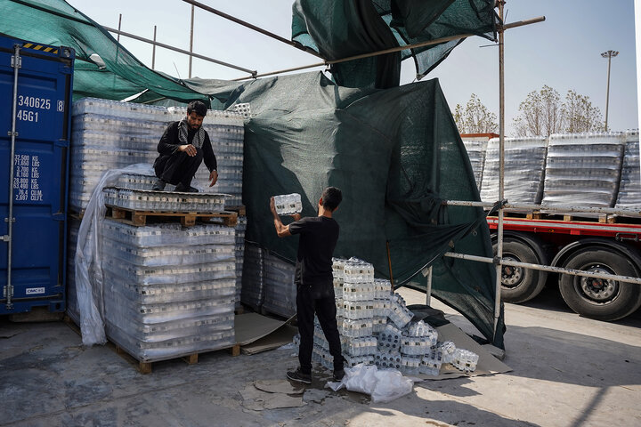 خدمت‌رسانی ستاد اجرایی فرمان امام در مرز شلمچه