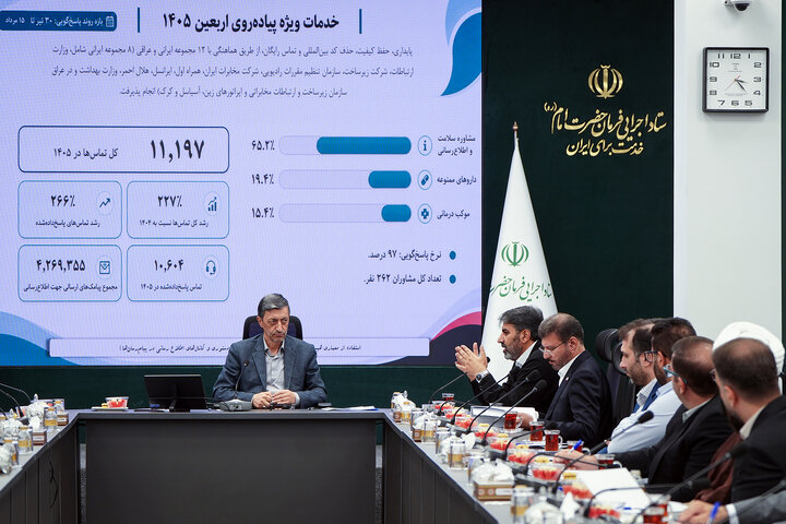 نشست مشاوران سامانه ۴۰۳۰ با رئیس ستاد اجرایی فرمان امام