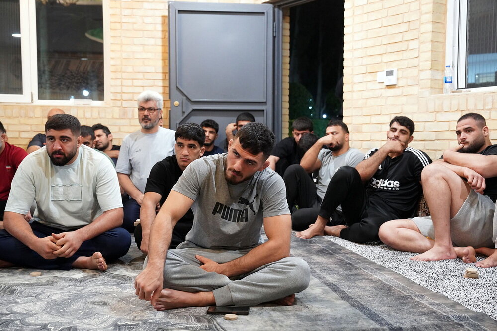 بازدید رئیس ستاد اجرایی فرمان امام از کمپ تیم‌های ملی کشتی