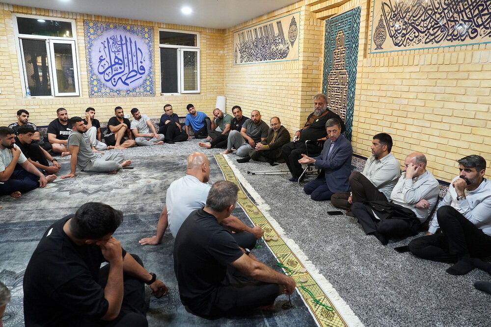 بازدید رئیس ستاد اجرایی فرمان امام از کمپ تیم‌های ملی کشتی