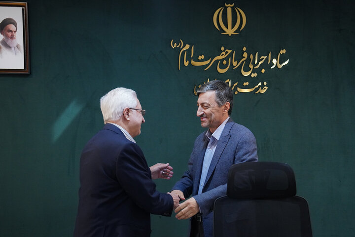 دیدار بهمن نوری، استاندار خراسان شمالی با رئیس ستاد اجرایی فرمان امام