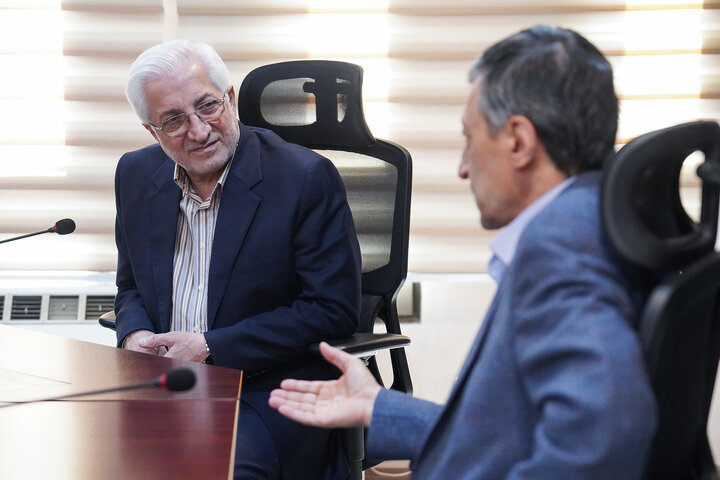 دیدار بهمن نوری، استاندار خراسان شمالی با رئیس ستاد اجرایی فرمان امام
