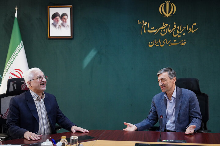 دیدار بهمن نوری، استاندار خراسان شمالی با رئیس ستاد اجرایی فرمان امام