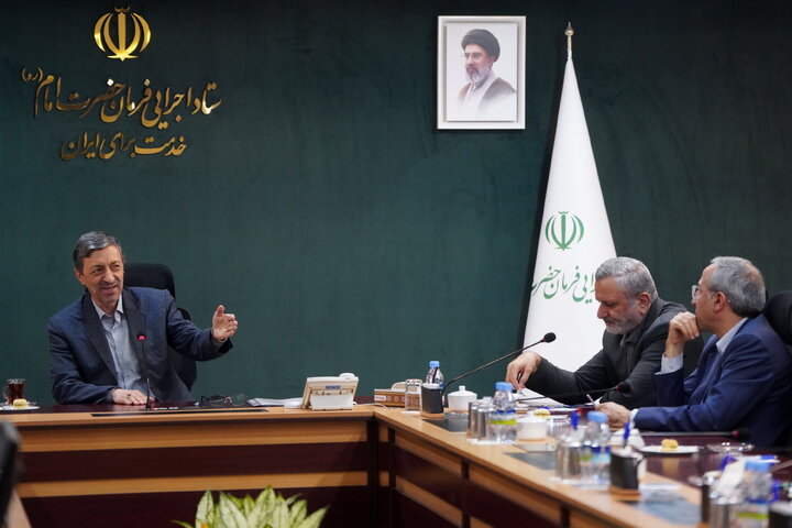 بررسی عملکرد مرکز ارتباطات و اطلاع‌رسانی ستاد اجرایی فرمان امام با حضور سید پرویز فتاح