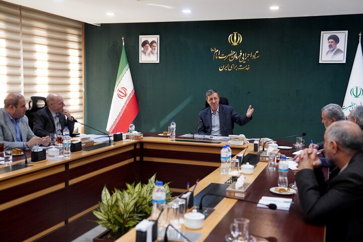 بررسی عملکرد معاونت مالی و اداری ستاد با حضور سید پرویز فتاح