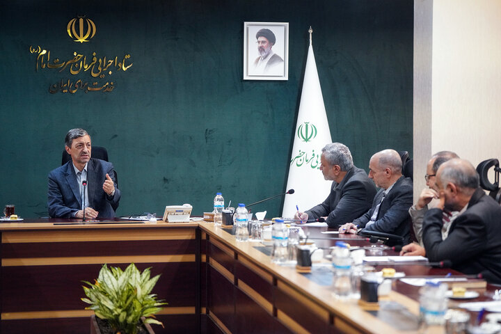 بررسی عملکرد حوزه ریاست ستاد اجرایی فرمان امام با حضور فتاح