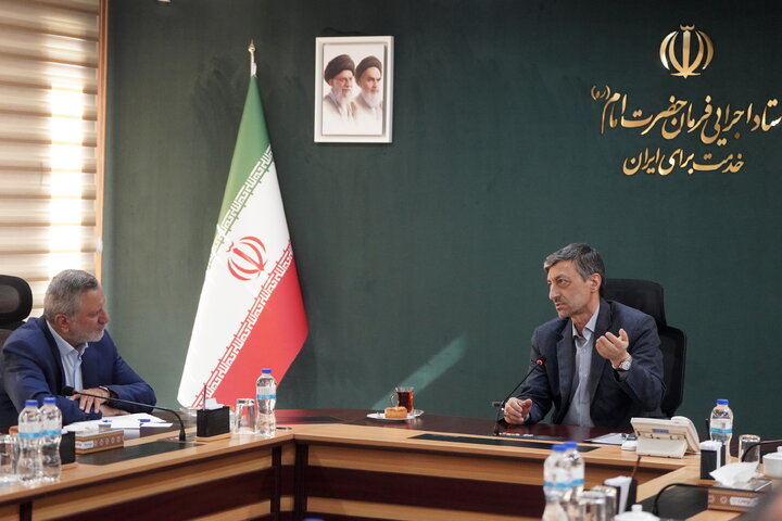 بررسی عملکرد حوزه اشتغال بنیاد برکت با حضور رئیس ستاد اجرایی فرمان امام
