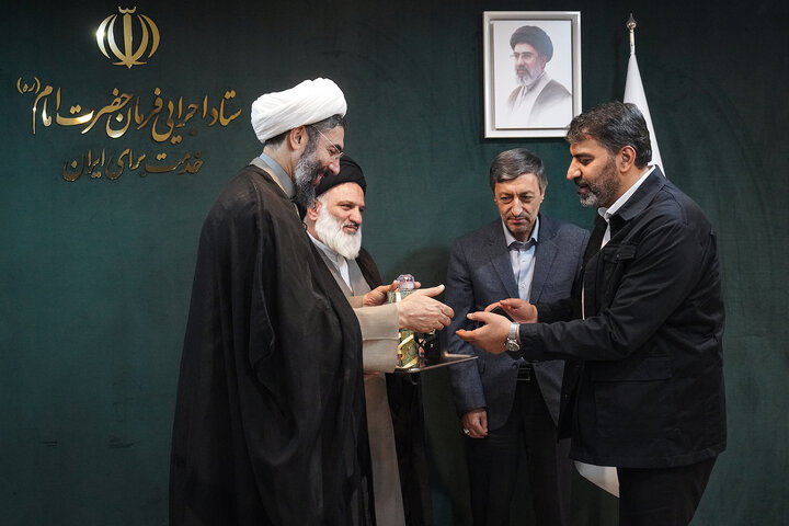 دیدار رئیس نهاد رهبری در دانشگاه‌ها با سید پرویز فتاح