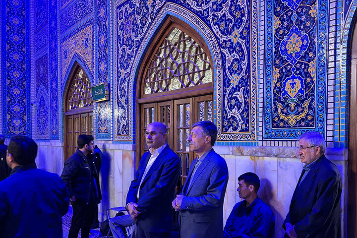 جلسه هیأت امنای ستاد اجرایی فرمان امام در حرم مطهر امام رضا(ع)