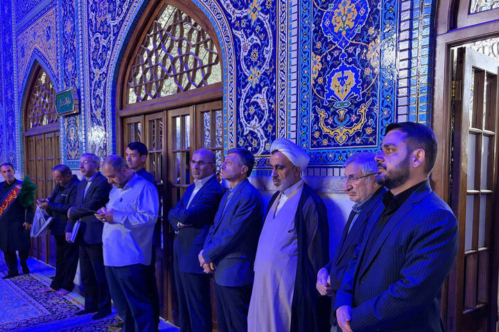 جلسه هیأت امنای ستاد اجرایی فرمان امام در حرم مطهر امام رضا(ع)