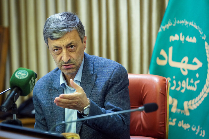 جلسه مشترک وزرای جهاد کشاورزی و نیرو و رئیس ستاد اجرایی فرمان امام با هدف تقویت و توسعه اجرای طرح جهش تولید در دیم‌زارها